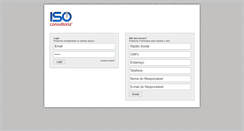 Desktop Screenshot of isoconsultoria.com.br